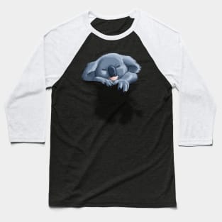 koala sleeping Baseball T-Shirt